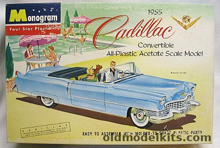 Monogram 1/20 1955 Cadillac Convertible, P4-295 plastic model kit